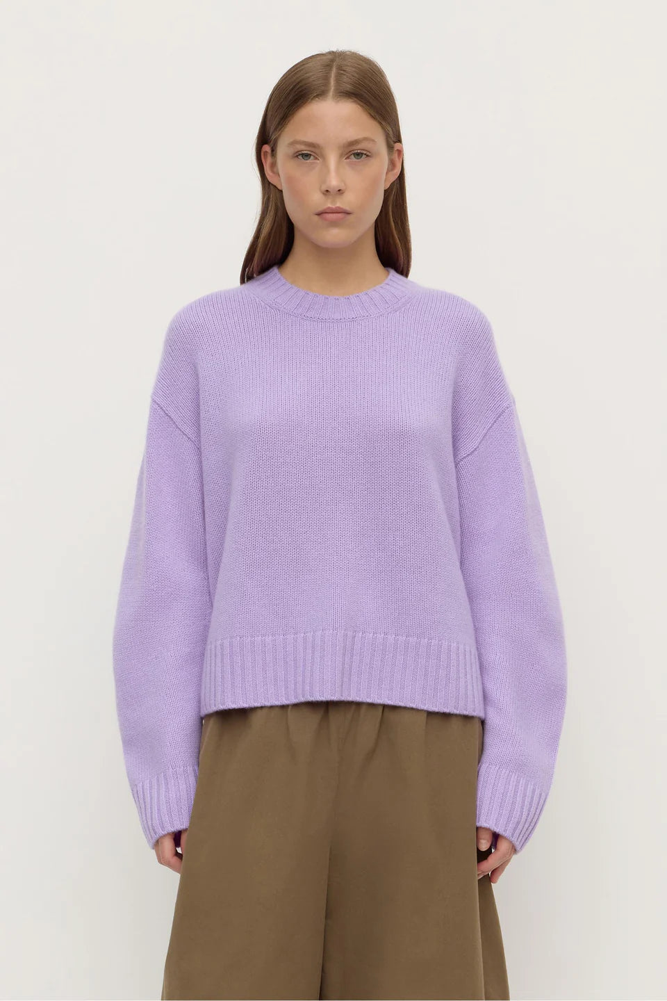 Laurie Cashmere Knit - Mauve