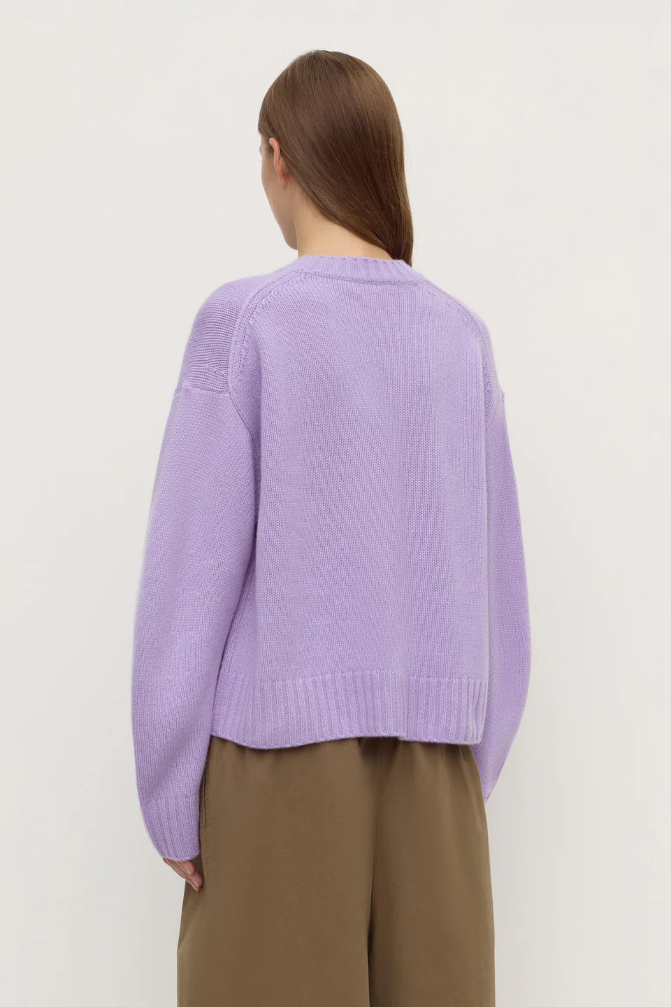 Laurie Cashmere Knit - Mauve