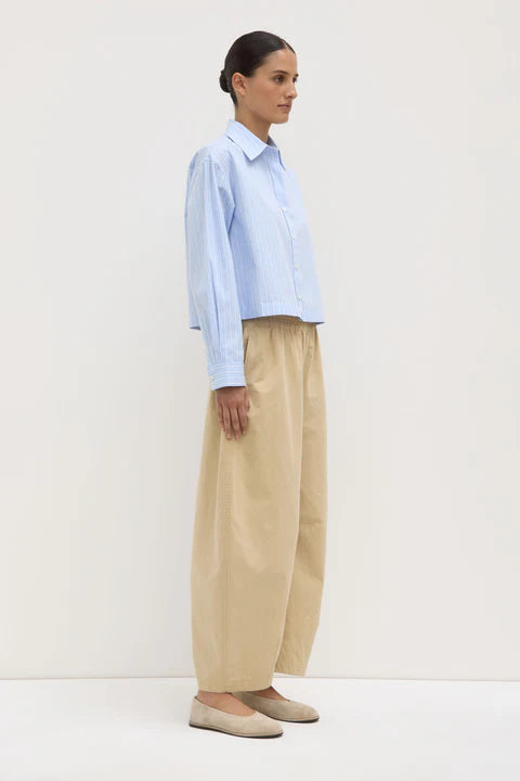 Lola Barrel Pant - Tan