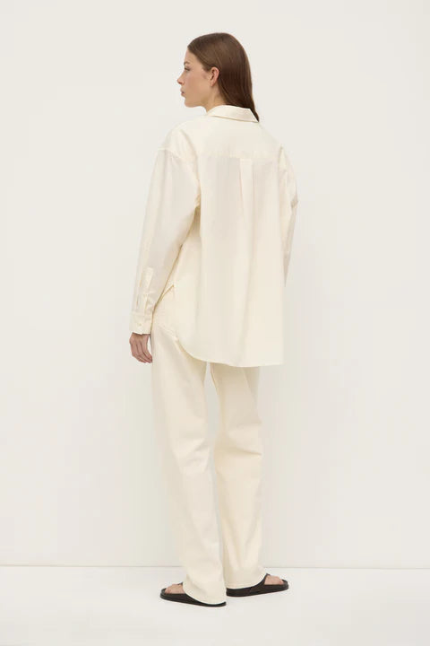 Marigold Poplin Long Sleeve Shirt - Butter