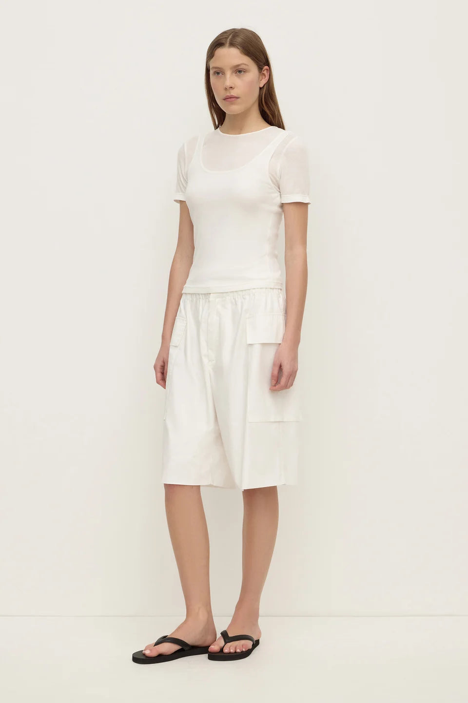 Mavis Poplin Short
