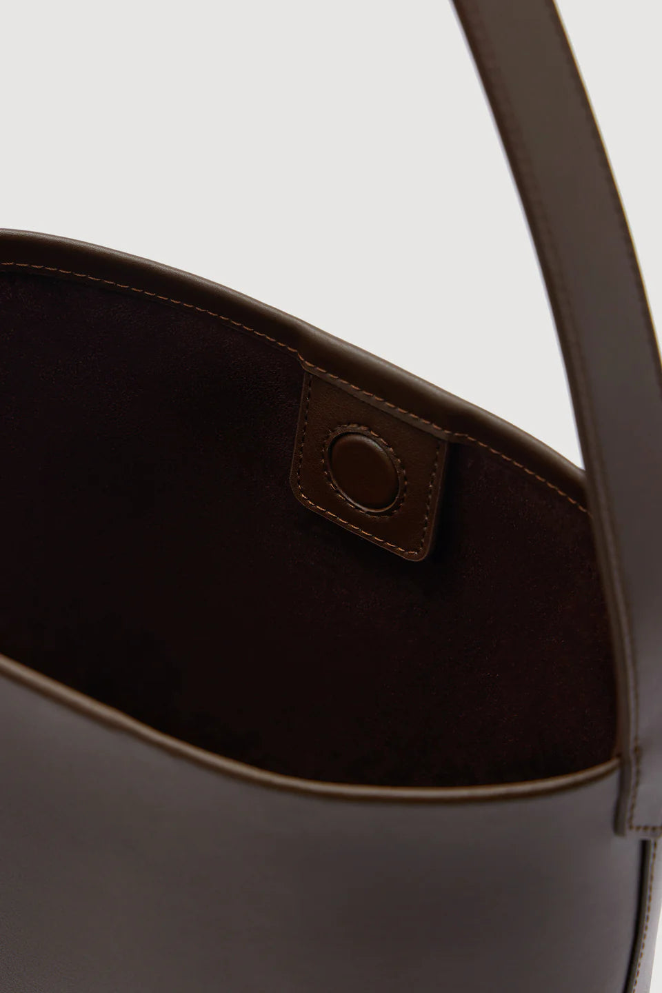 Nova Mini Bucket Bag - Walnut