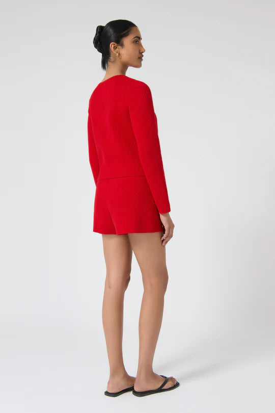 Aldara Cardigan - Red