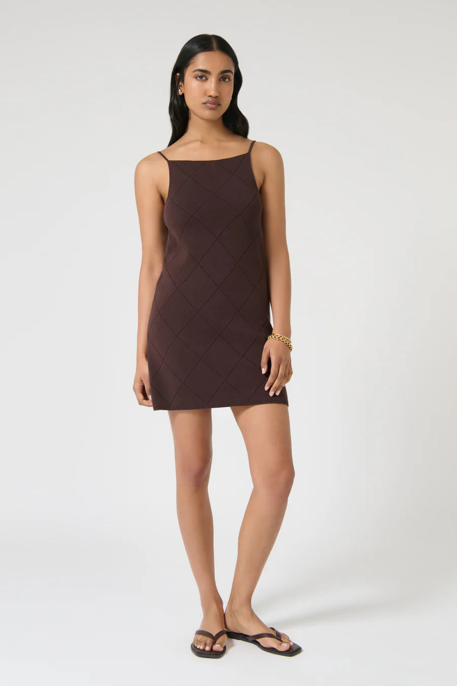Lina Dress - Chocolate