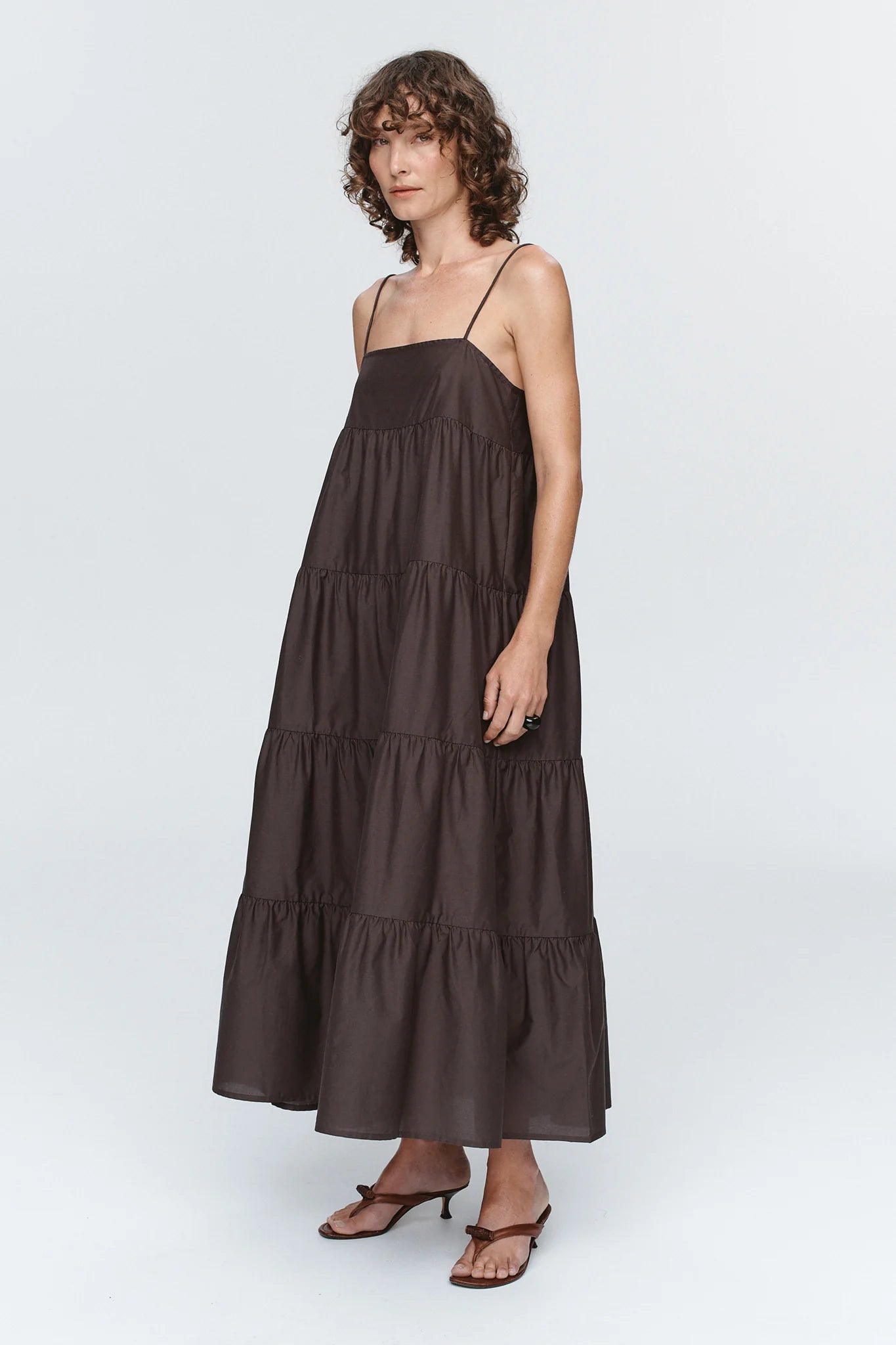 Ophelia Dress - Tapenade