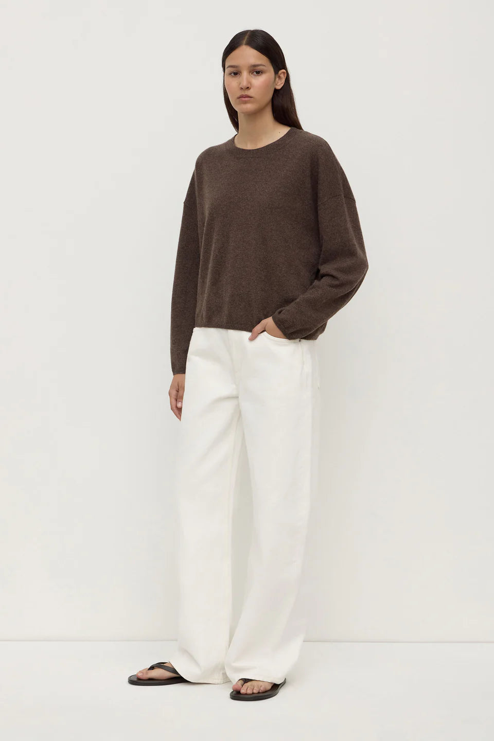 Odelle Cashmere Knit - Ganache