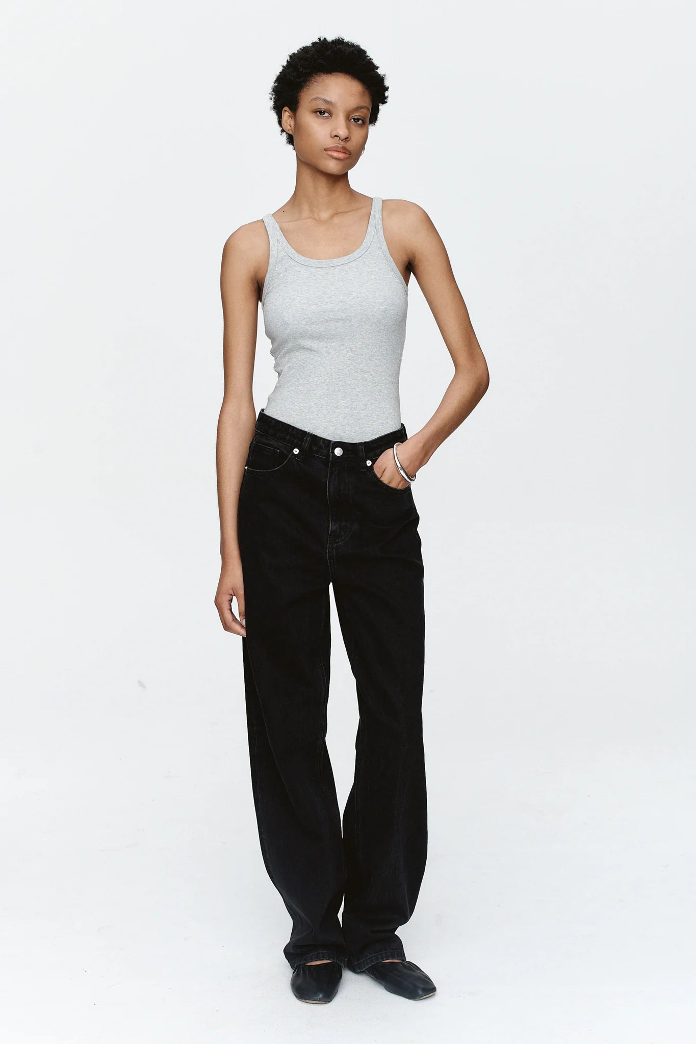 Relaxed Jean - Black Wash