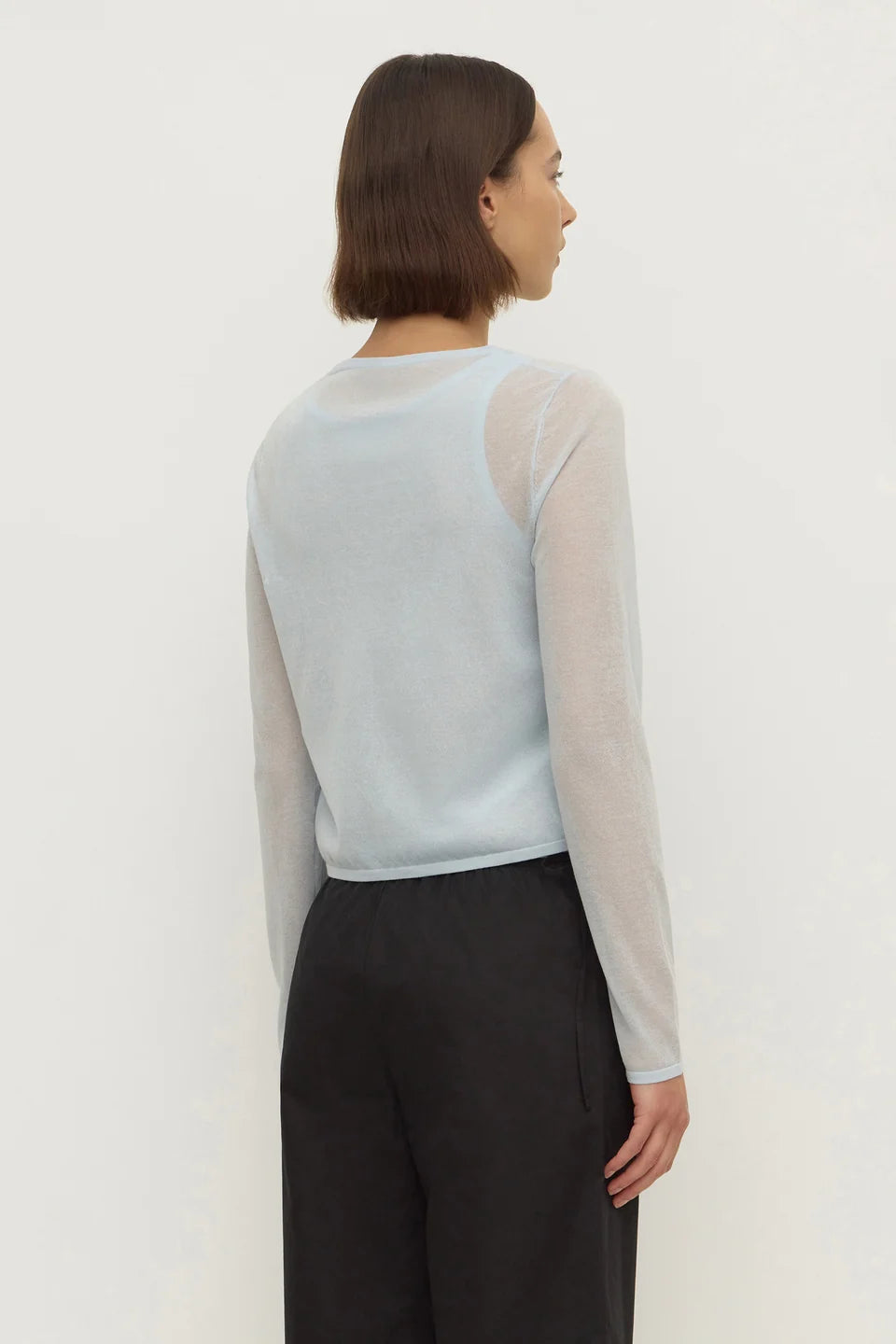 Rani Knit Cardigan - Sky Blue