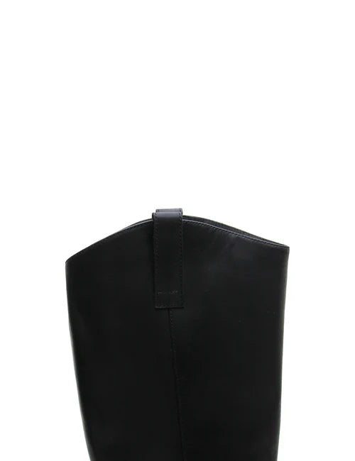 Simone Knee High Boot - Black