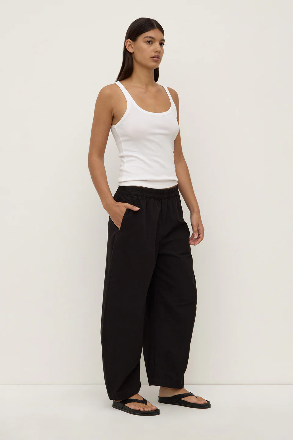 Lols Barrel Pant - Black