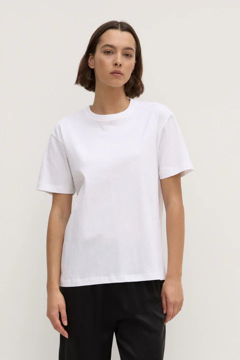 Womens Organic Base Tee - White