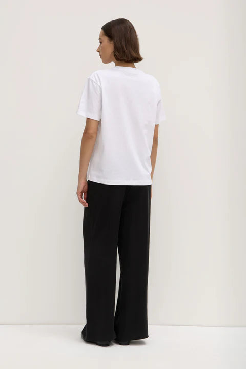 Womens Organic Base Tee - White