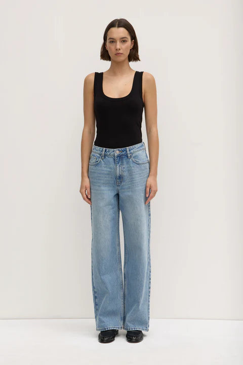 Womens Relaxed Jean - Indigo Fade