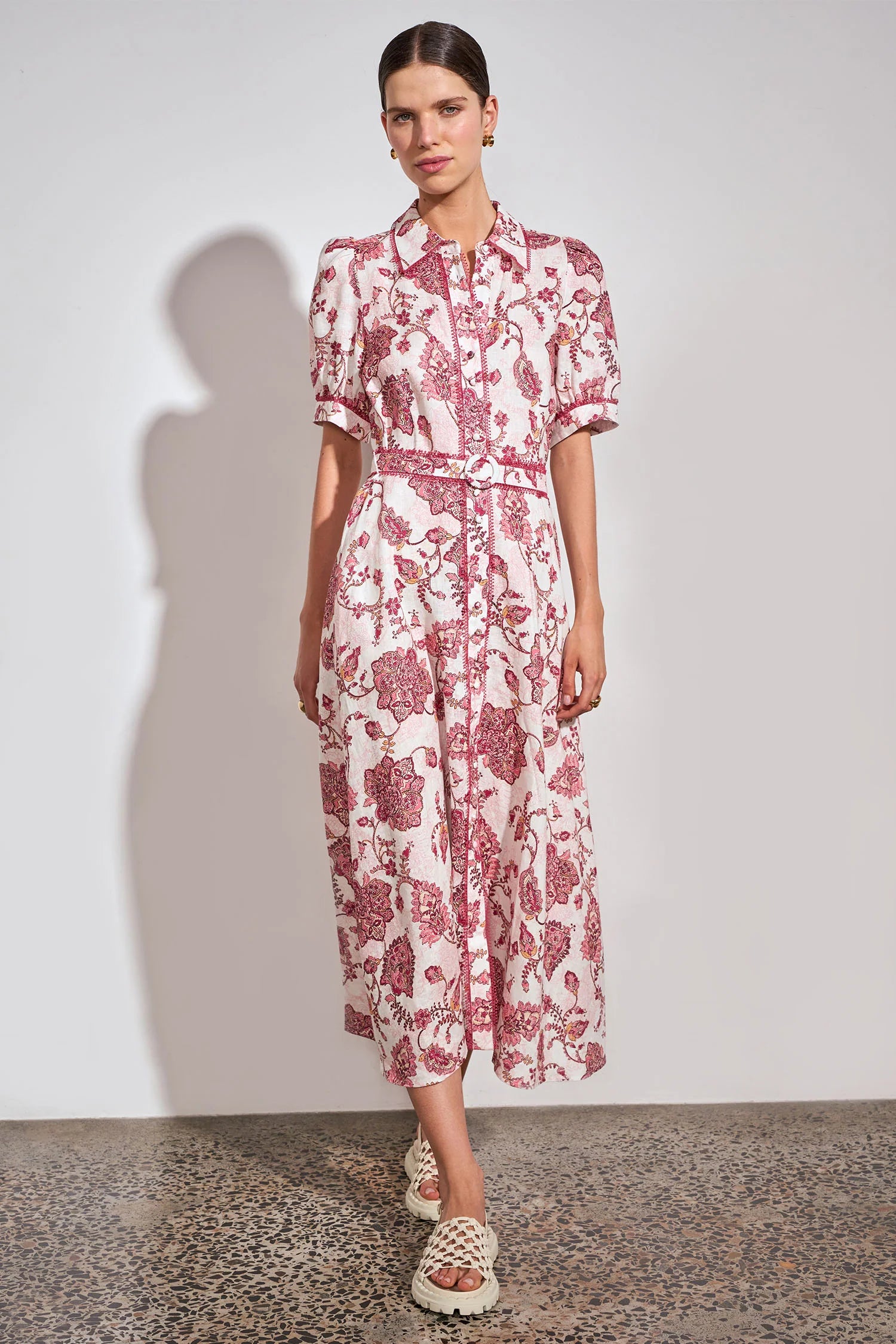 Admire Dress - Rose Paisley