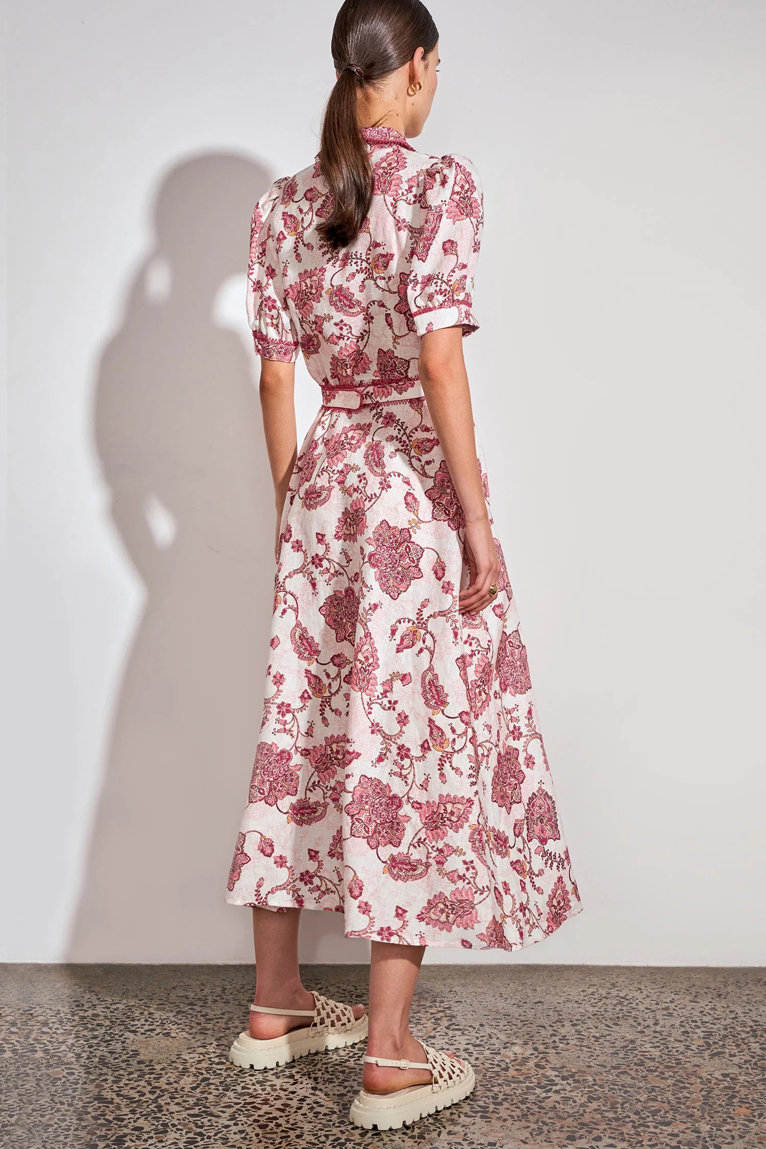 Admire Dress - Rose Paisley