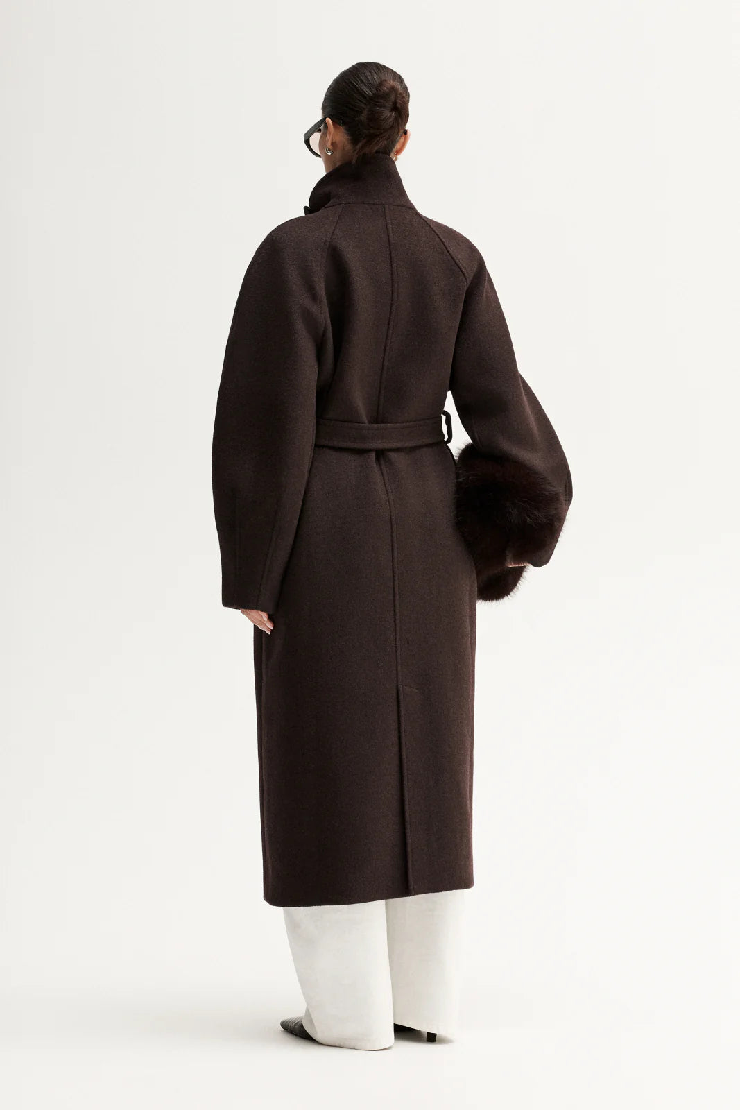 Angelica Coat - Chocolate