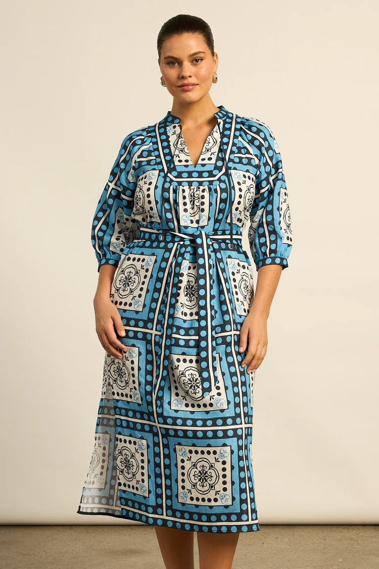 Aurora Dress - Bay Scarf