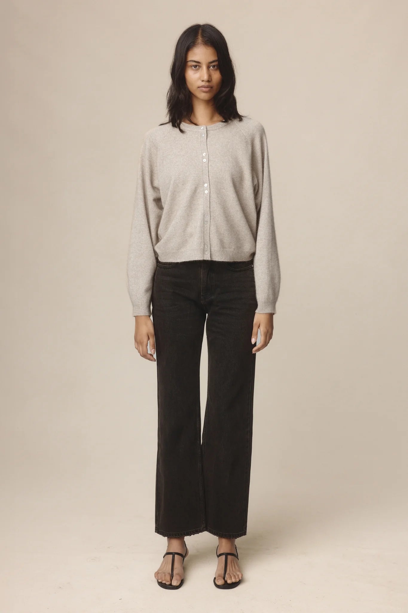 Babette Cardigan - Buff