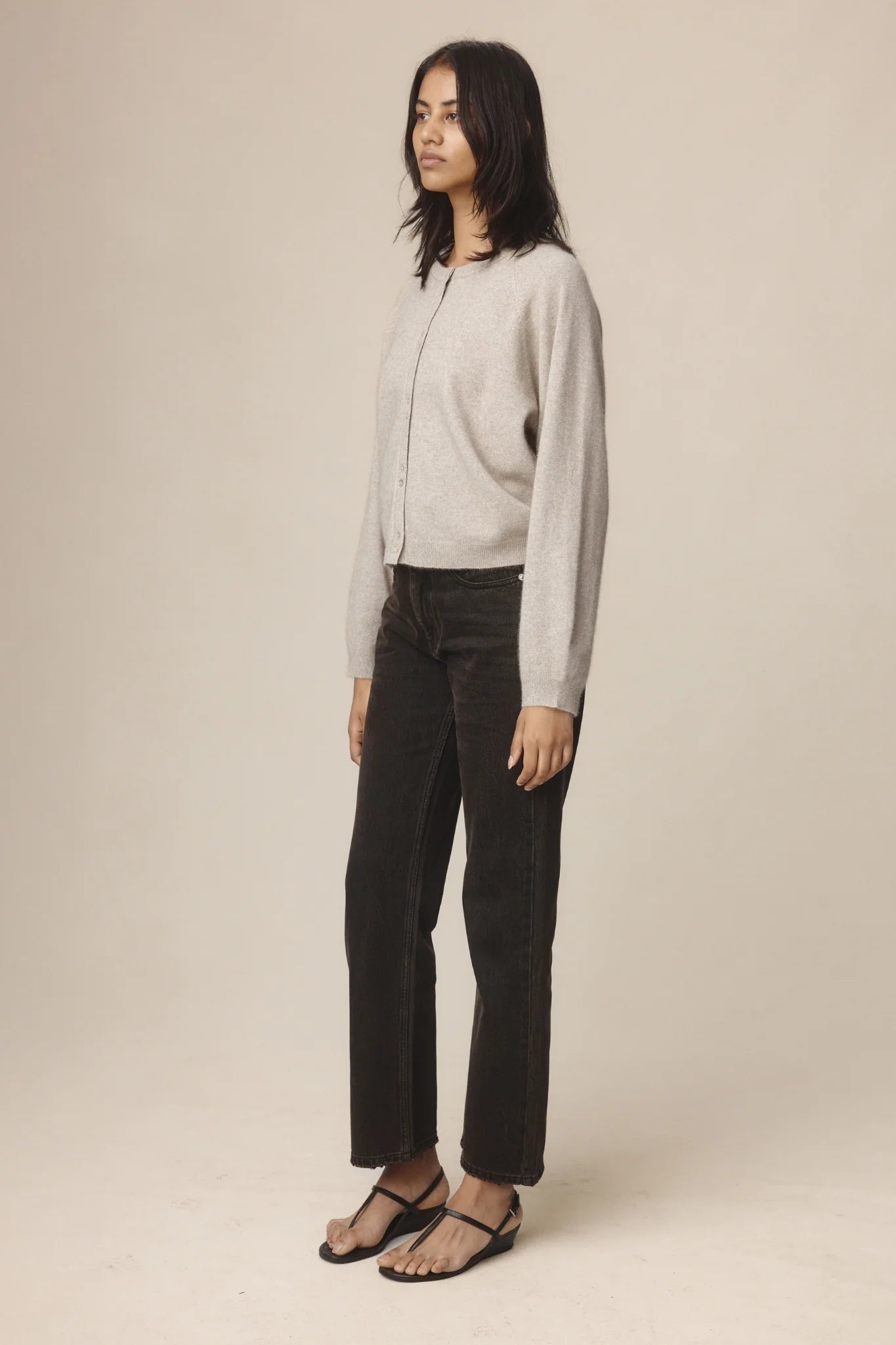 Babette Cardigan - Buff