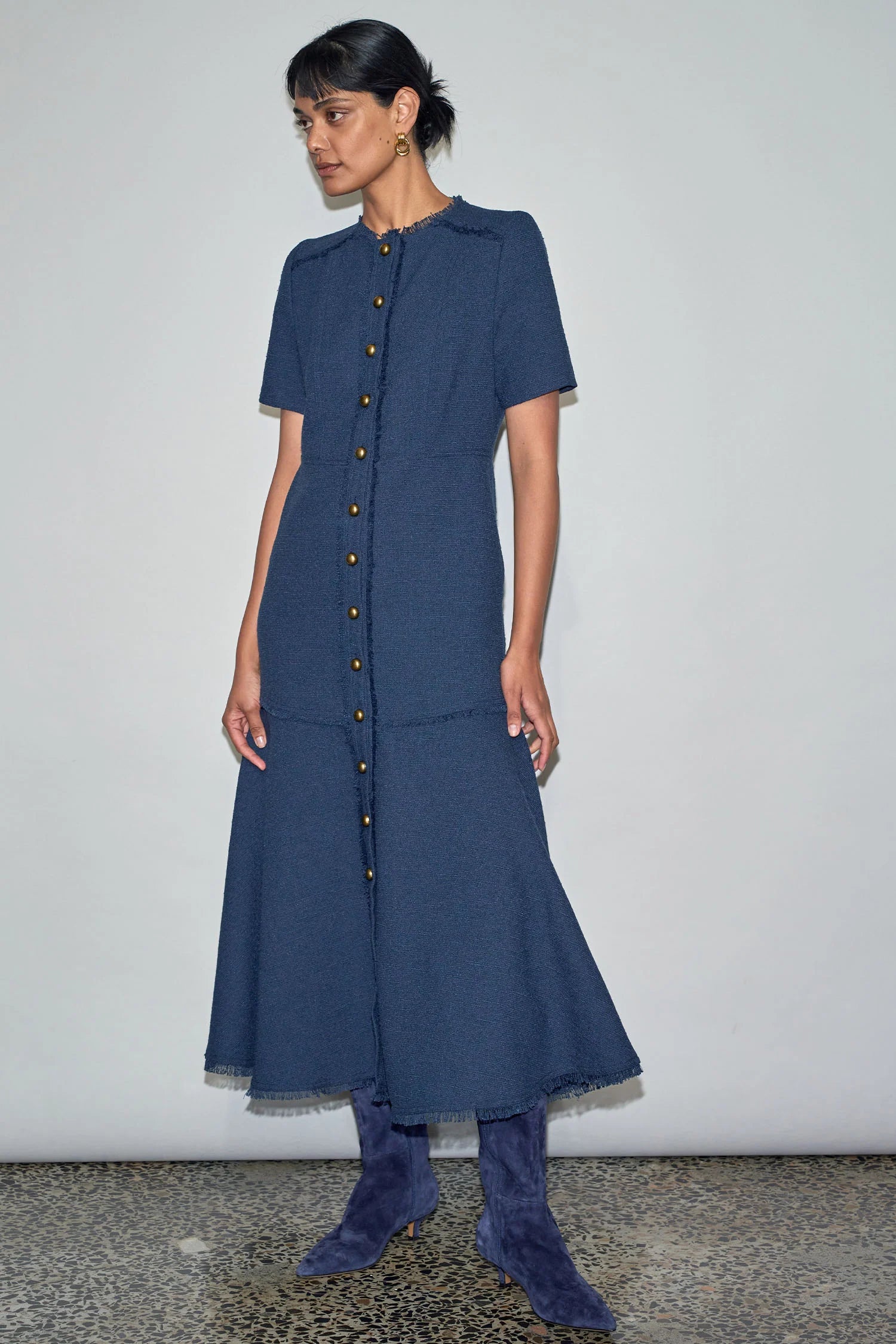 Banter Dress - Navy