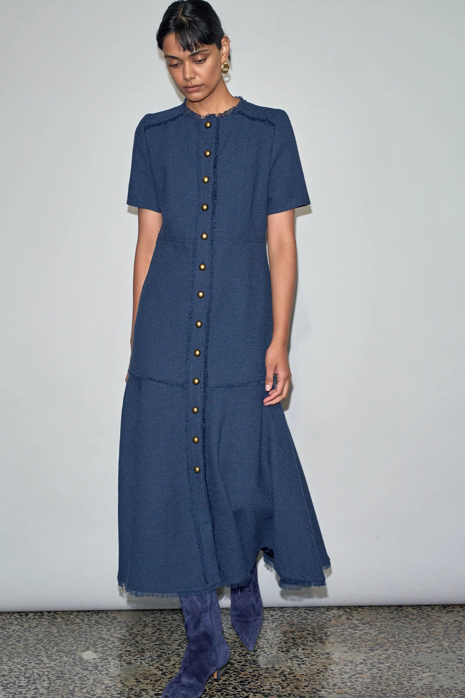 Banter Dress - Navy