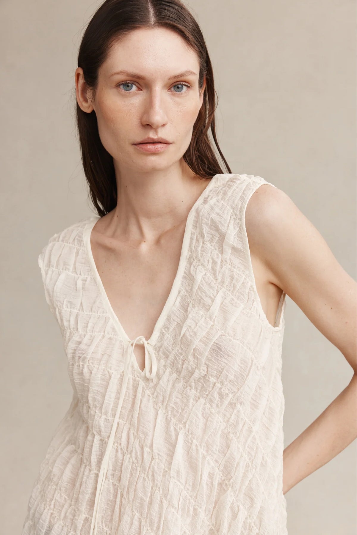 Blanche Top - Ivory