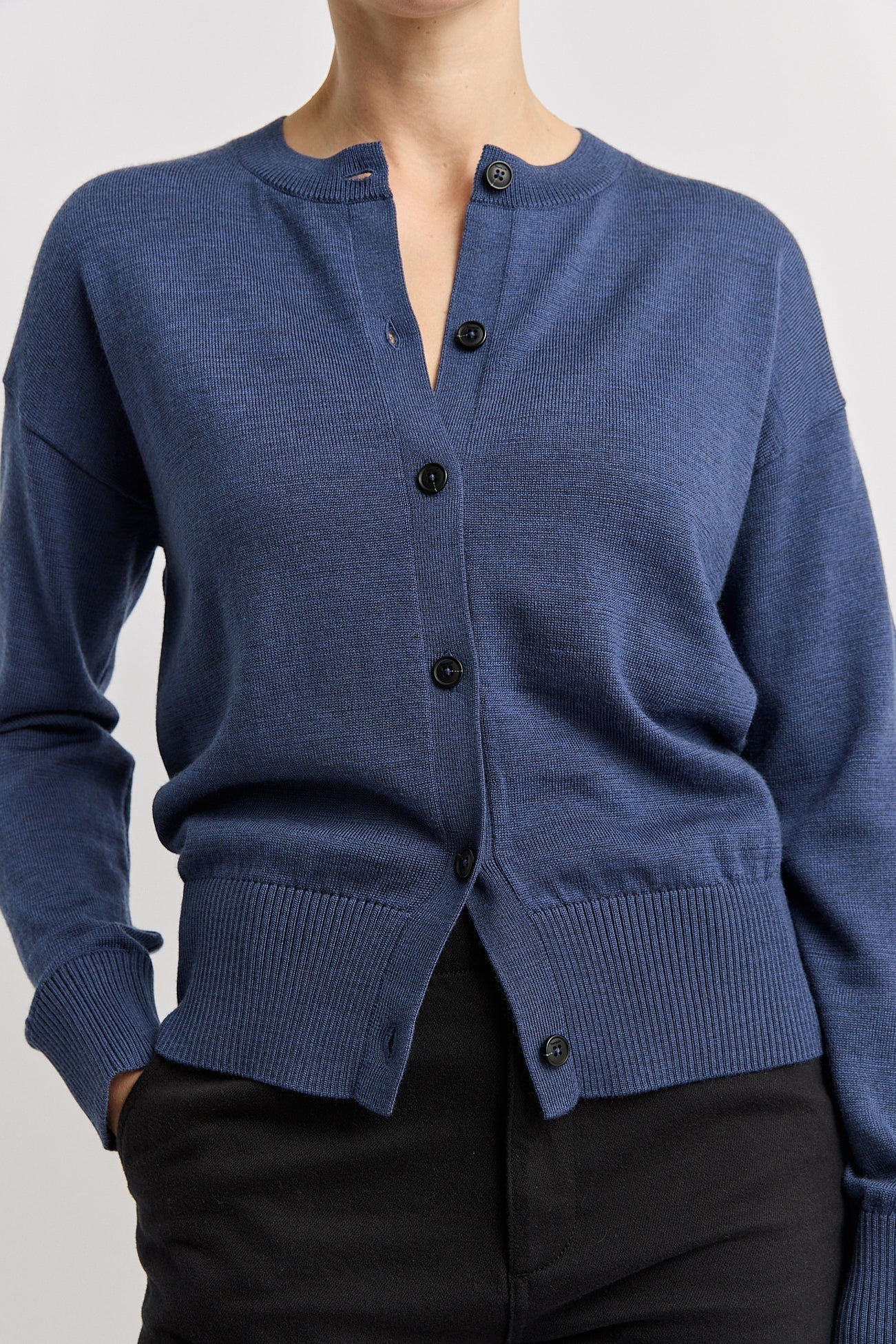 Fine Knit Cardigan - Galaxy