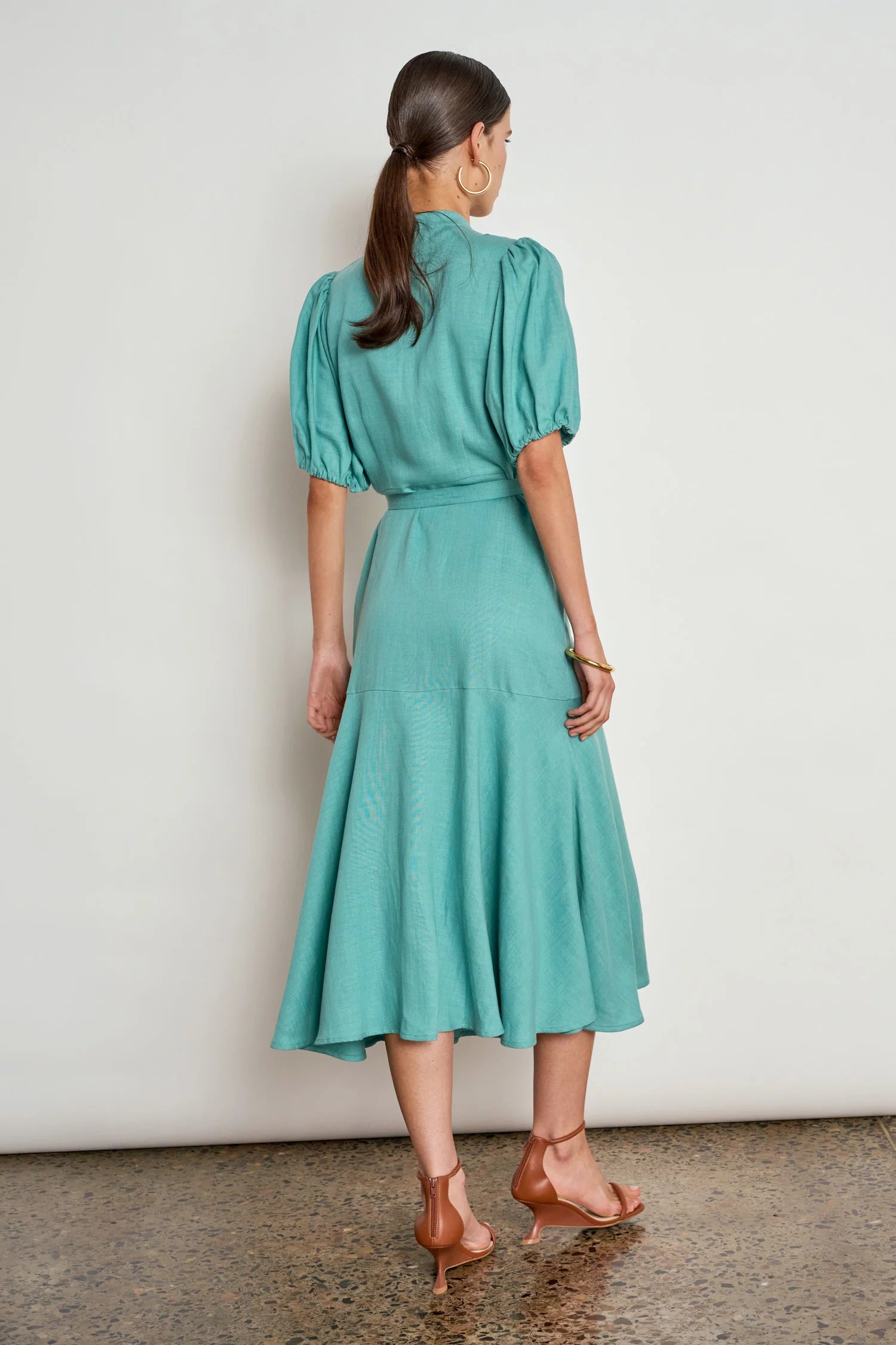 Cascade Dress - Pistachio