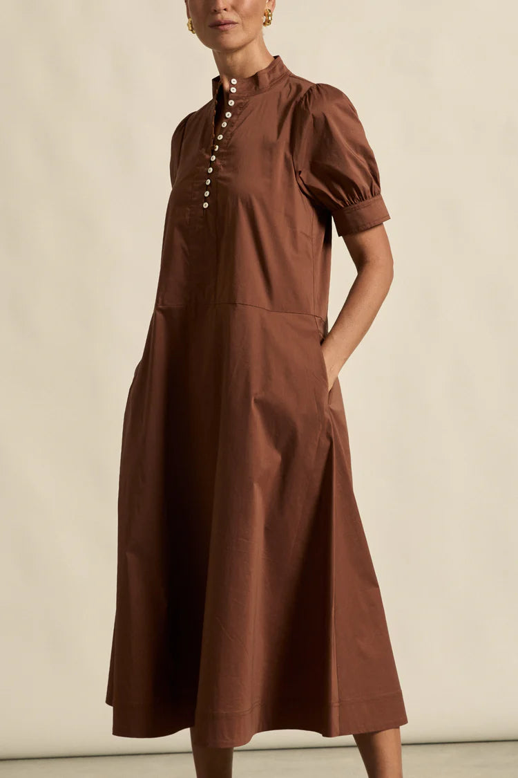 Fortitude Dress - Chocolate