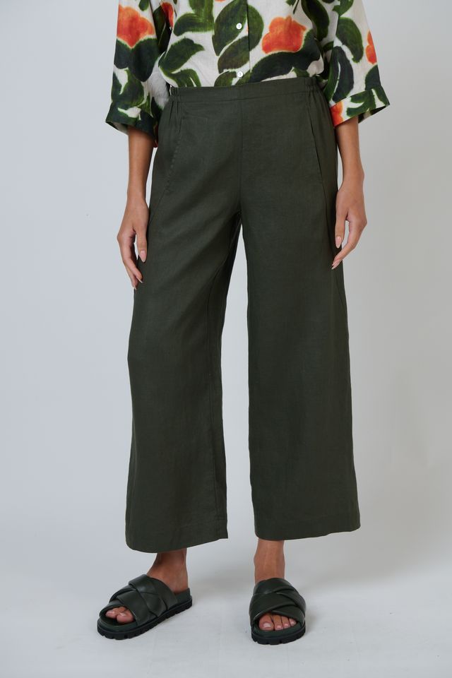 GA398 - Linen Pants - Topiary