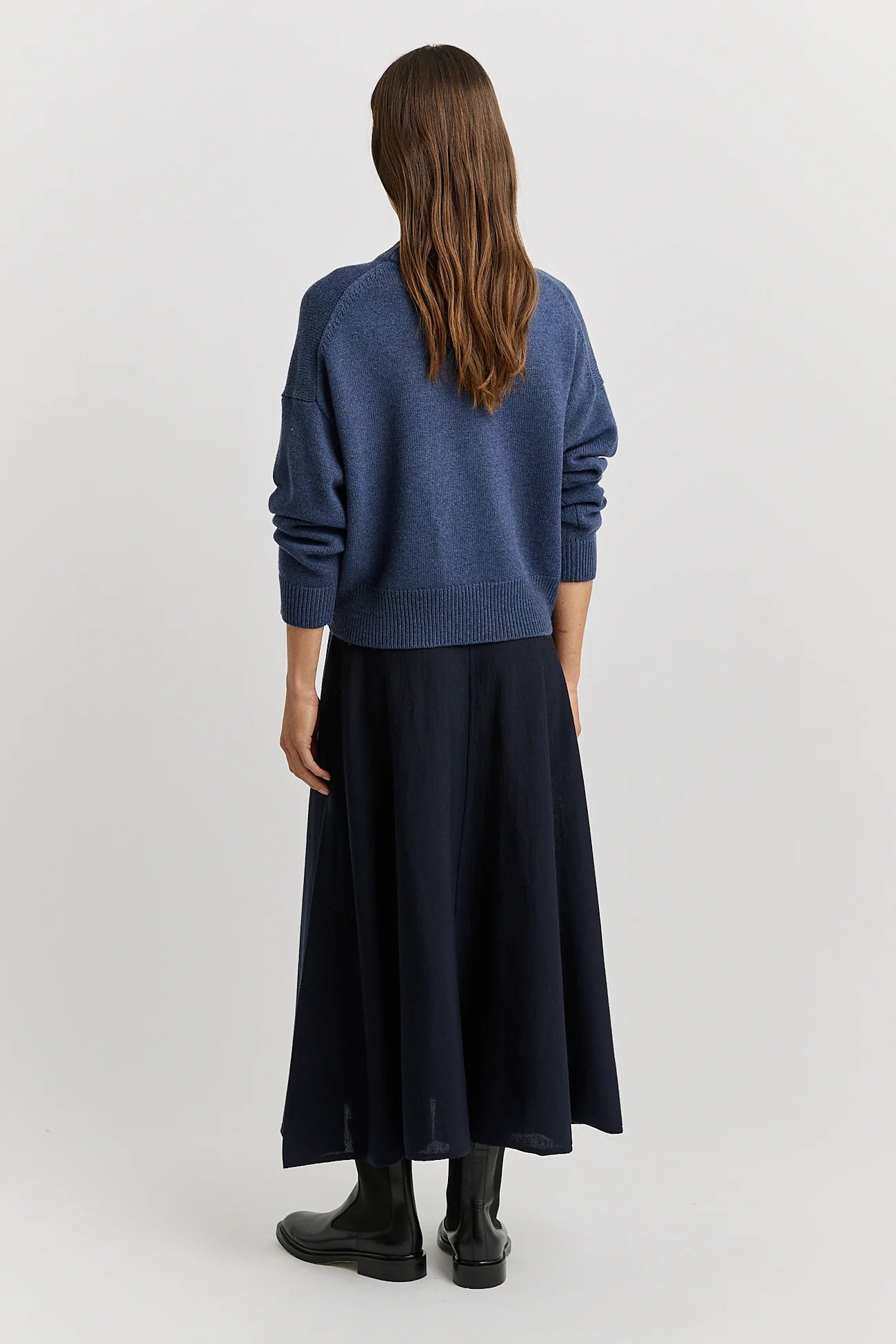 Drop Shoulder Crew - Galaxy
