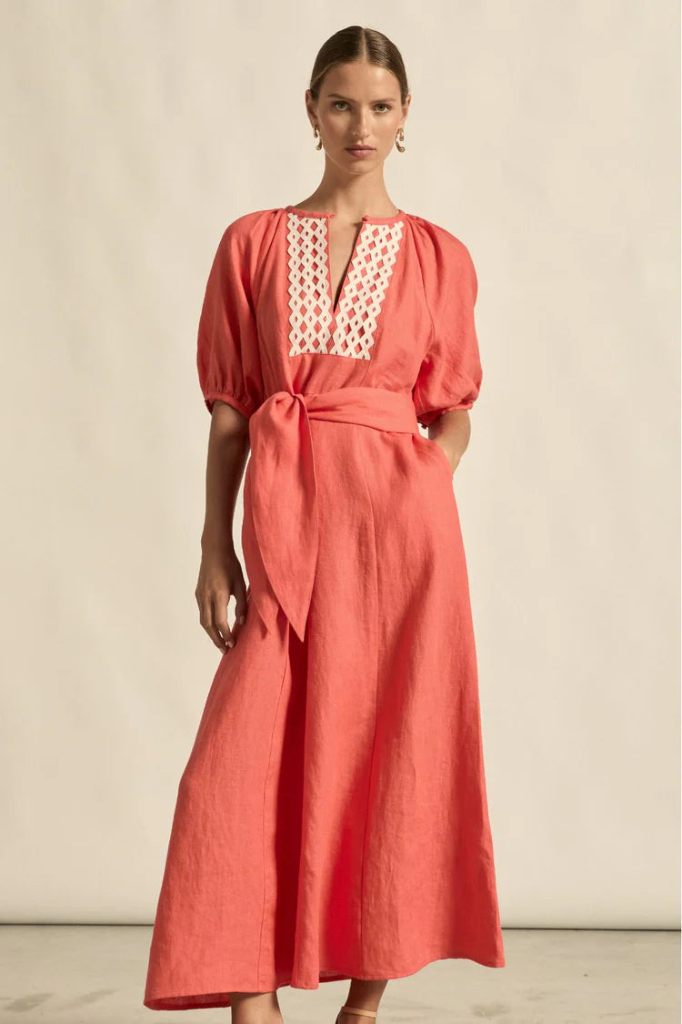 Harvest Dress - Melon