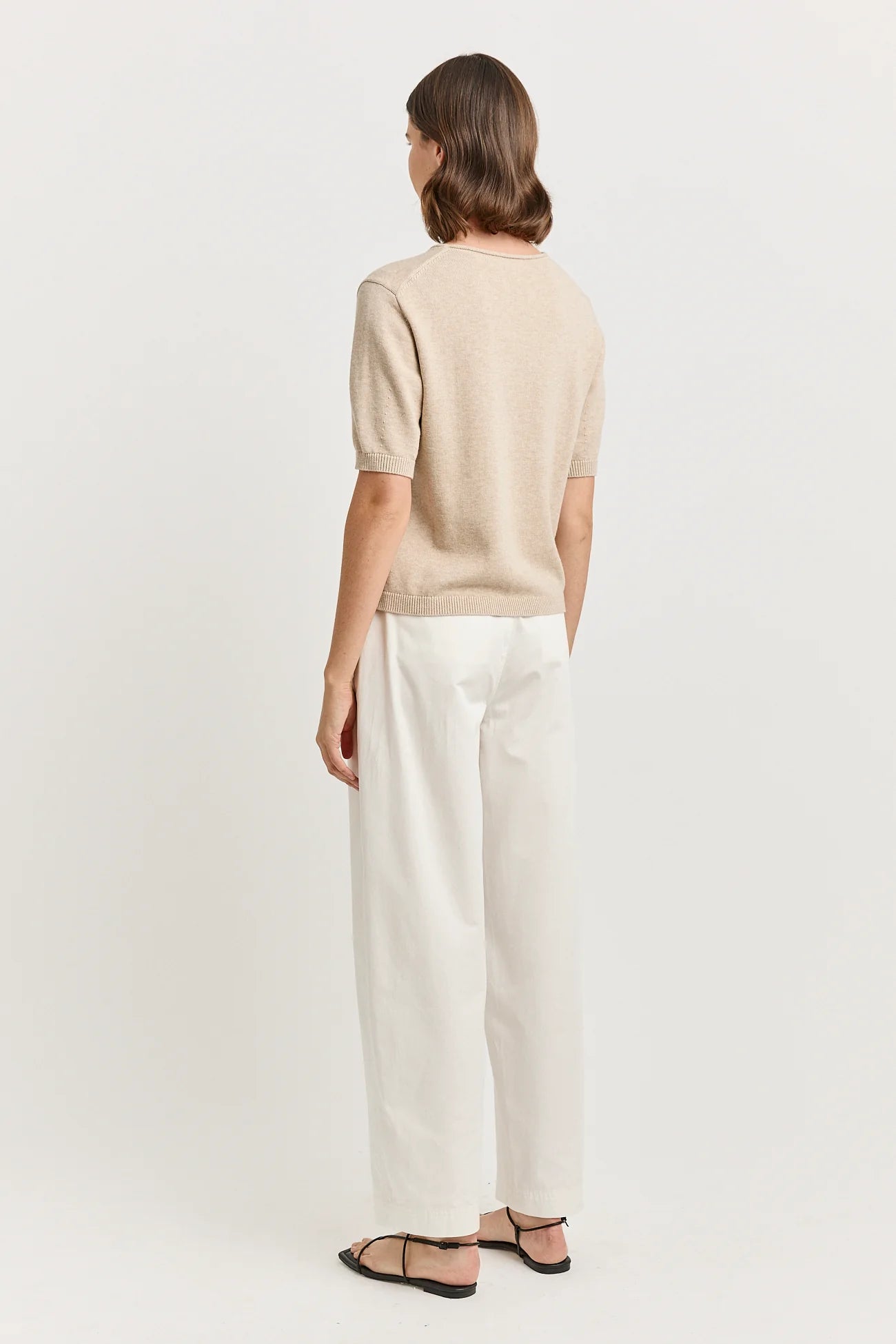 Short Sleeve Knit - Jute