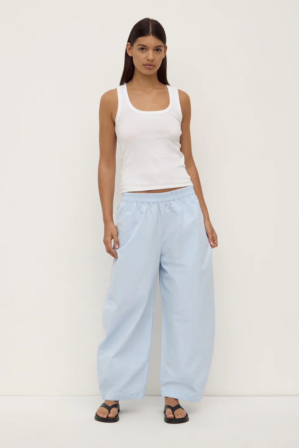 Lola Barrel Leg - powder Blue