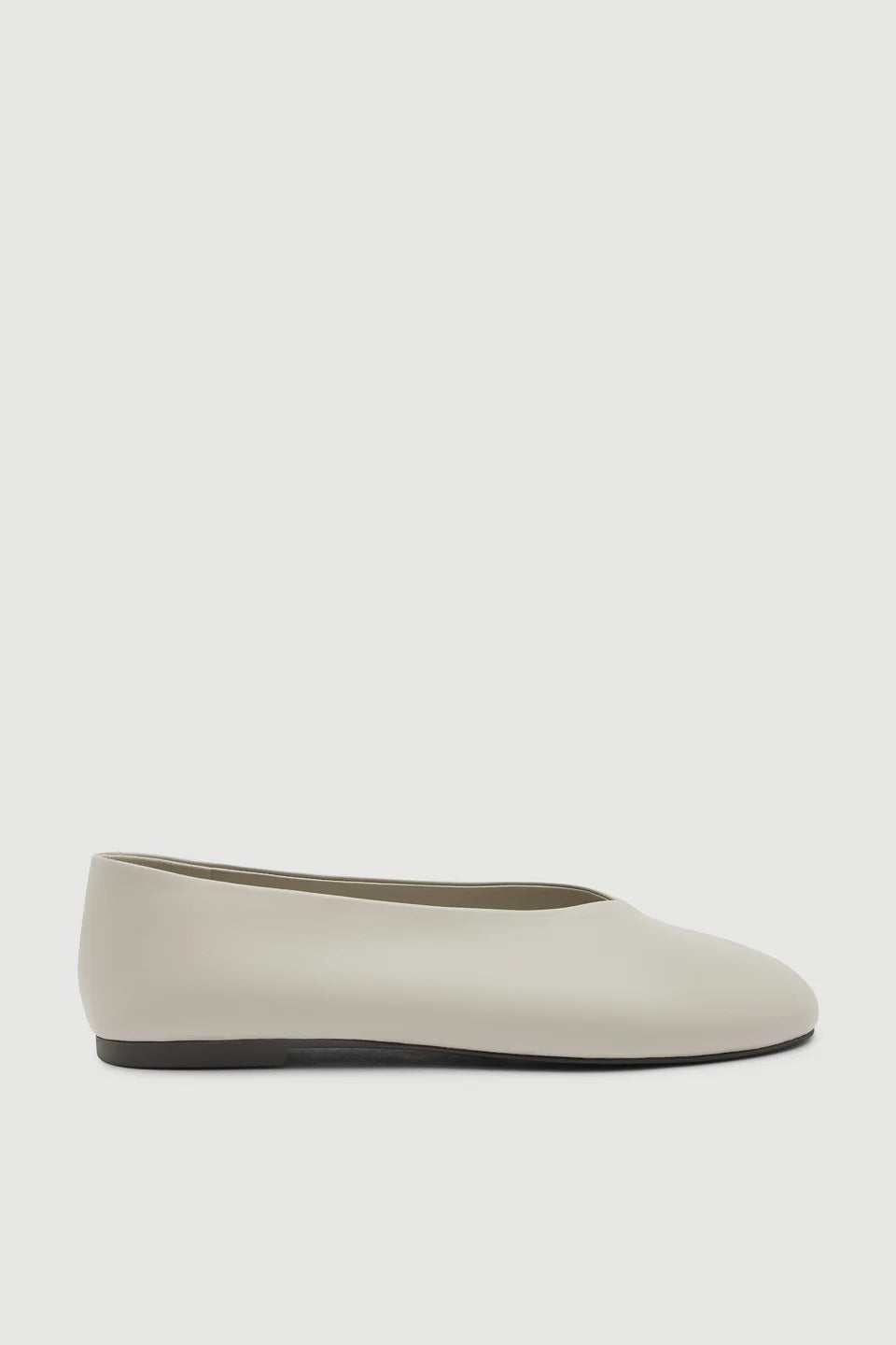 Maeve Leather Ballet Flat - Oyster