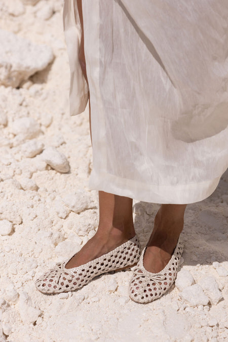 Margot Ballet Flat - Cream