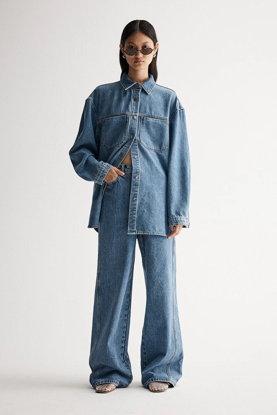 Odin Denim Shirt - Trinity Blue