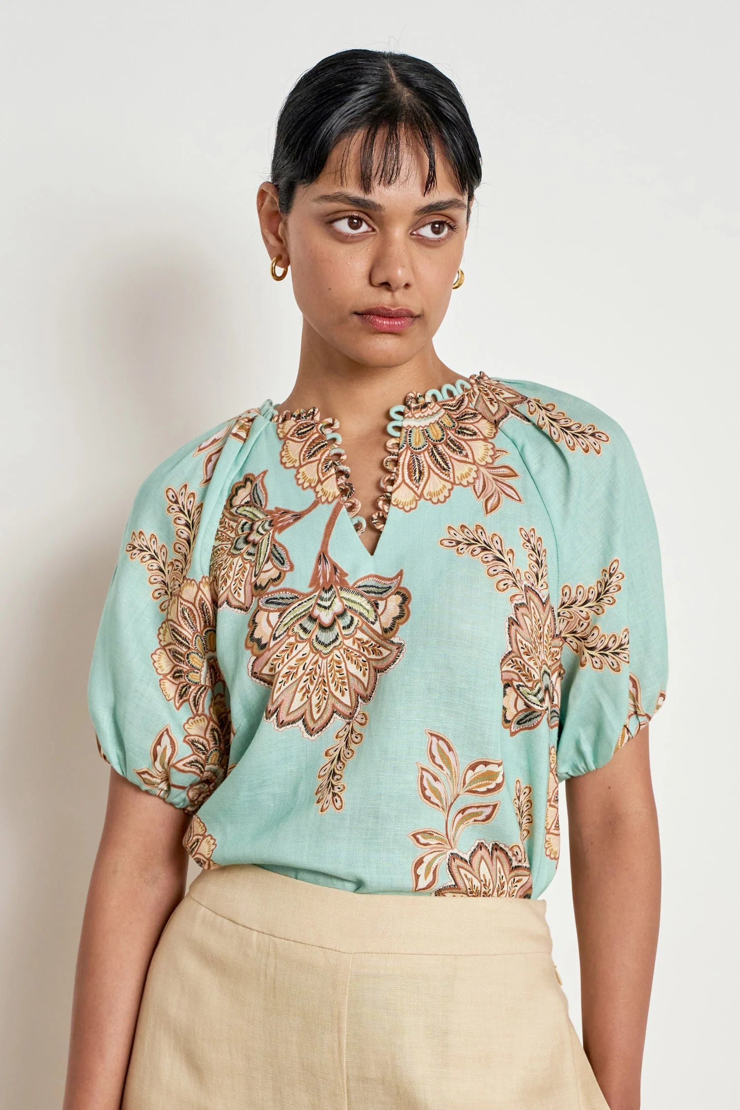 Percieve Top - Mint Kgari