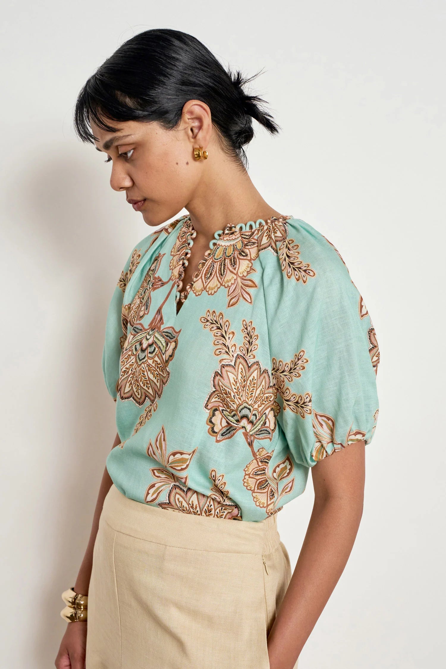 Percieve Top - Mint Kgari