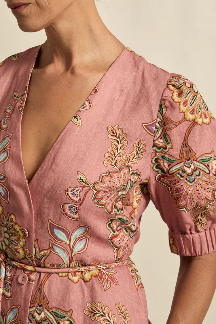 Portrait Dress - Kgari Bloom