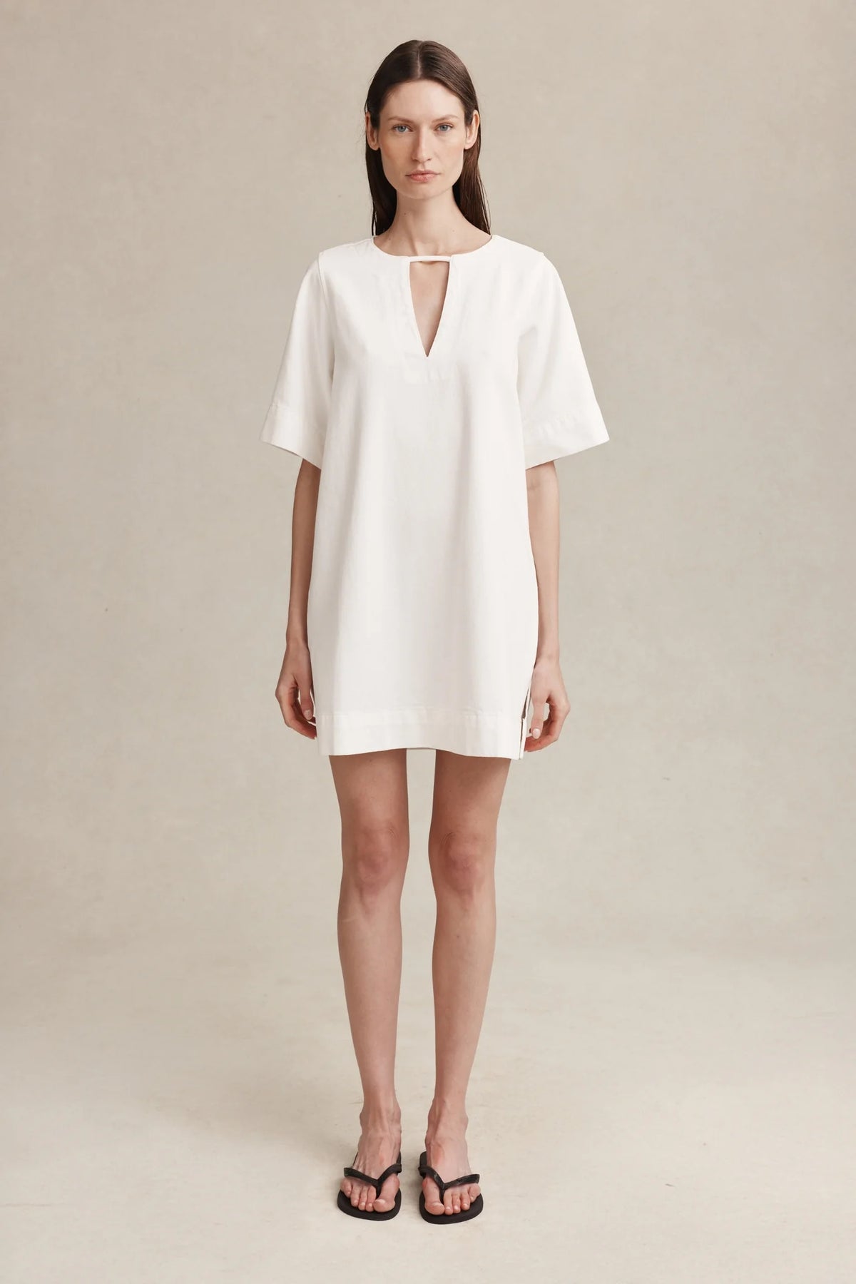 Rennie Dress - Blanc