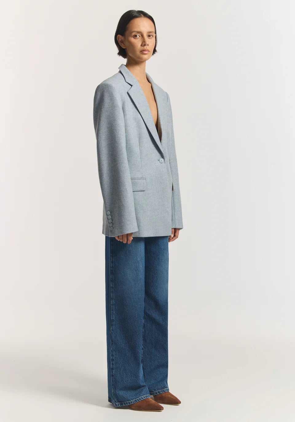 Sensation Blazer - Portrait Blue