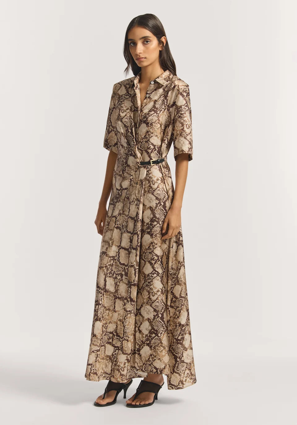 Scorpius Silk Dress