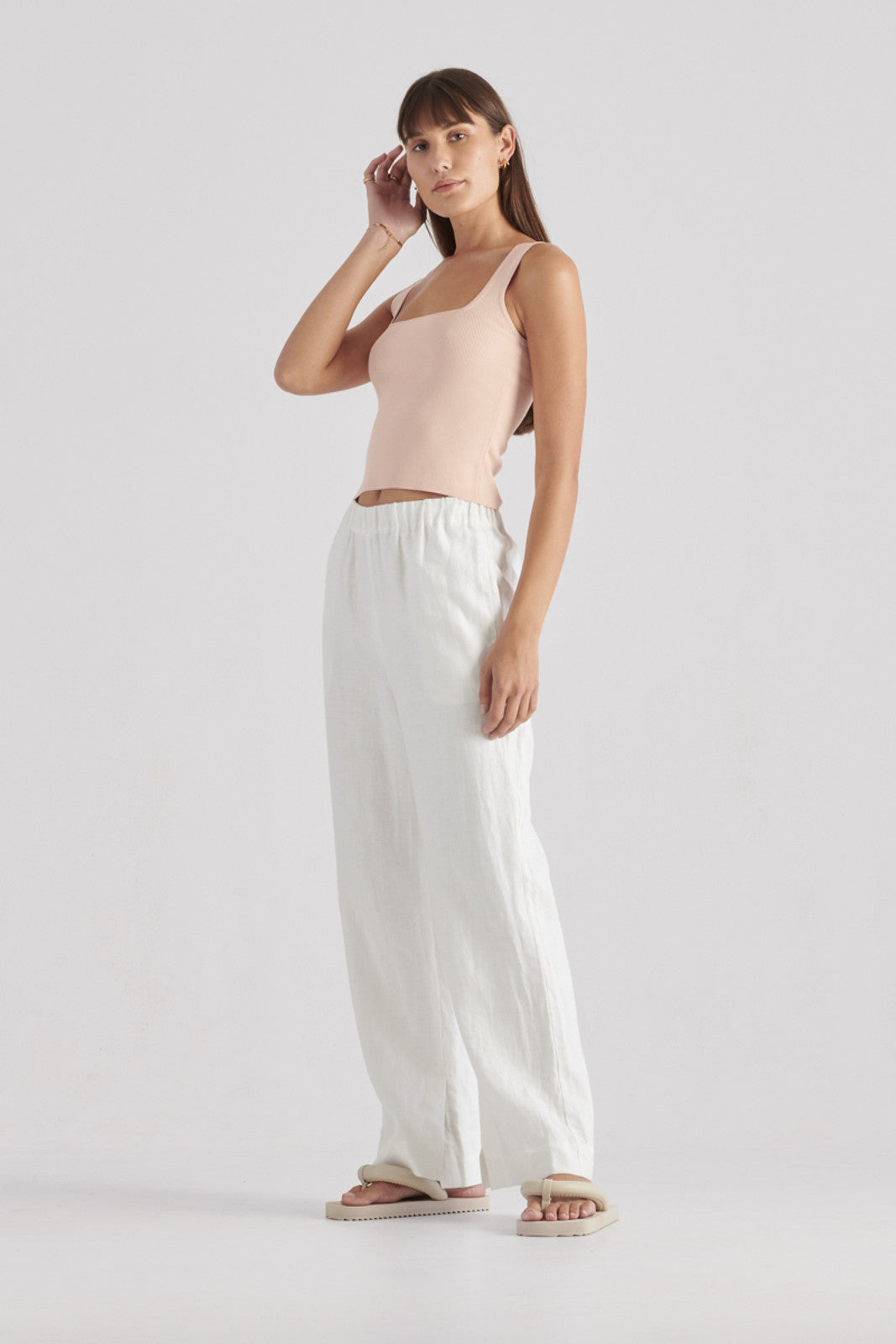 Sigrid Knit Top - Blush